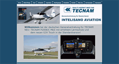 Desktop Screenshot of intelisano-aviation.de